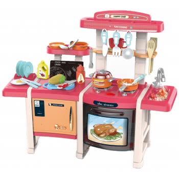 Toys-shop Choice Spraying Mist Kitchen Κουζίνα Με 45 Κομμάτια JU056914 6990521569145