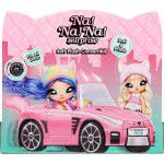Giochi Preziosi Na Na Na Surprise Soft Plush Convertible - Pink, Kitty-Themed Doll Vehicle 572411EUC 035051572411