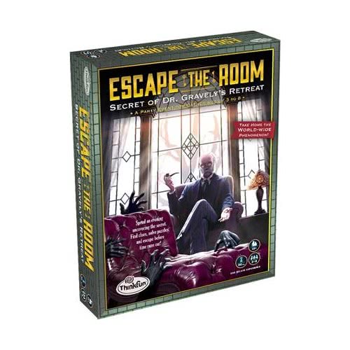 ThinkFun Παιχνίδι Λογικής Escape The Room Secret Of Dr Gravelys Retreat 007352 019275073527