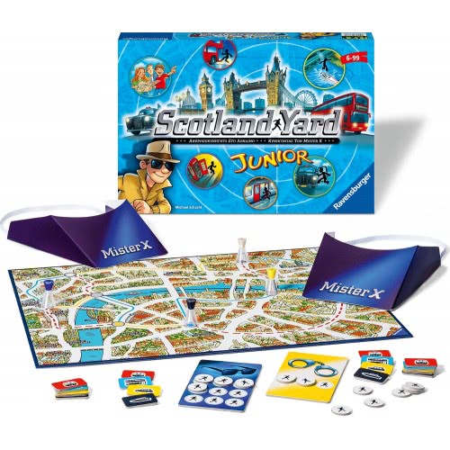 Ravensburger Οικογενειακό Επιτραπέζιο Scotland Yard Jr. 22289 4005556222896