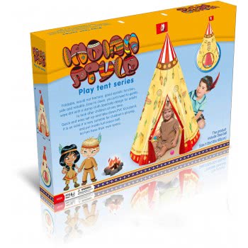 Toys-shop Choice Tent Indian Style Totem JZ073319 6990521733195