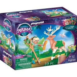 Playmobil Adventures Of Ayuma Forest Fairy Με Μαγικό Ζωάκι 70806 4008789708069