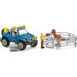 Schleich 4X4 Όχημα Και Κάγκελα Περίφραξης Δεινοσαύρων Dino Outpost 41464 4059433266442