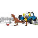 Schleich 4X4 Όχημα Και Κάγκελα Περίφραξης Δεινοσαύρων Dino Outpost 41464 4059433266442