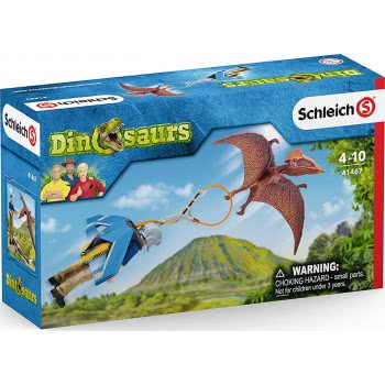 Schleich Dinosaurs Jetpack Chase 41467 4059433375779
