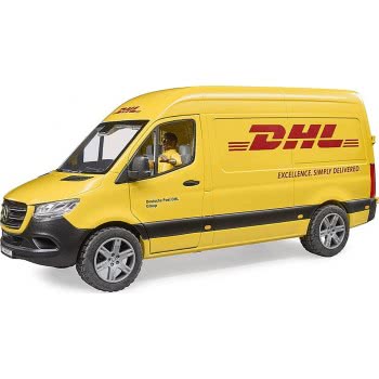 bruder Mb Sprinter Dhl With Driver, Multicoloured 02671 4001702026714