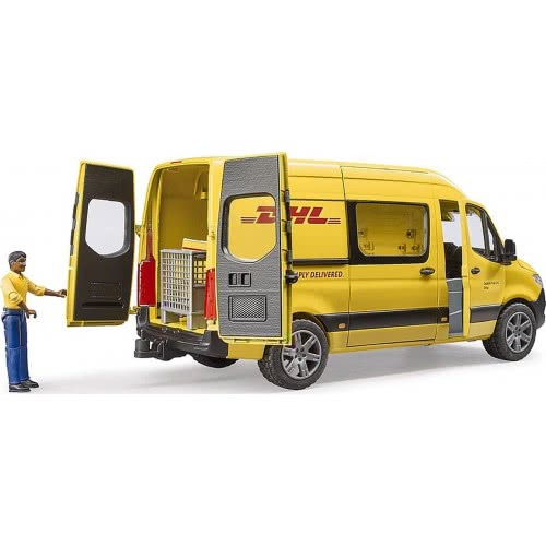 bruder Mb Sprinter Dhl With Driver, Multicoloured 02671 4001702026714