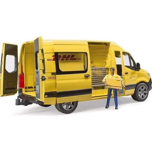 bruder Mb Sprinter Dhl With Driver, Multicoloured 02671 4001702026714