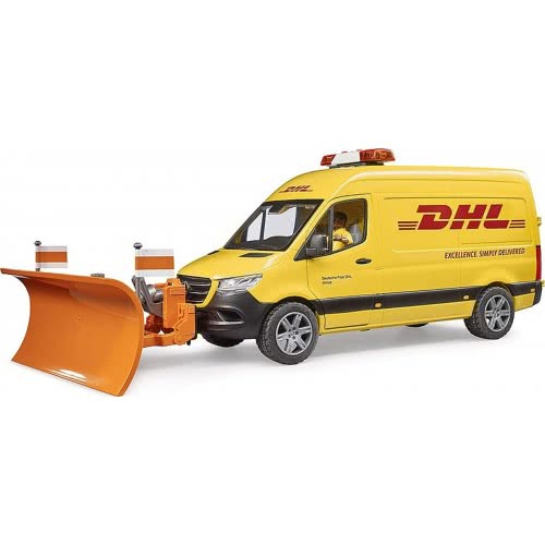 bruder MB Φορτηγάκι Mercedes Sprinter DHL Με Οδηγό Και Εξοπλισμό 02671 4001702026714