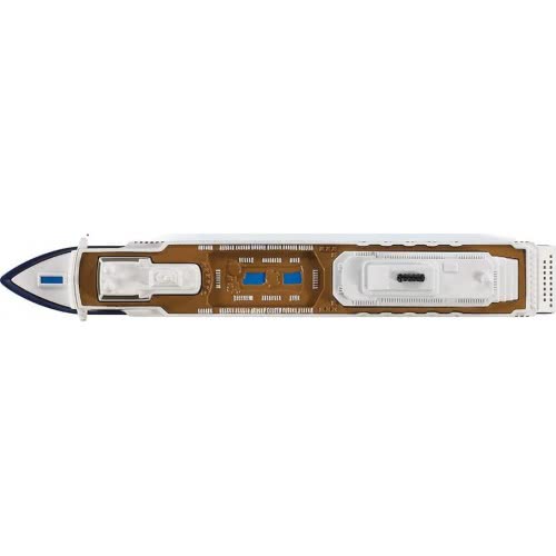 siku Super Mein Schiff Cruise Blue/White 1726 4006874017263