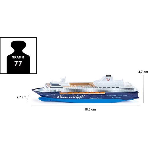 siku Super My Ship Κρουαζιερόπλοιο Mein Schiff 1726 4006874017263