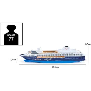 siku Super Mein Schiff Cruise Blue/White 1726 4006874017263