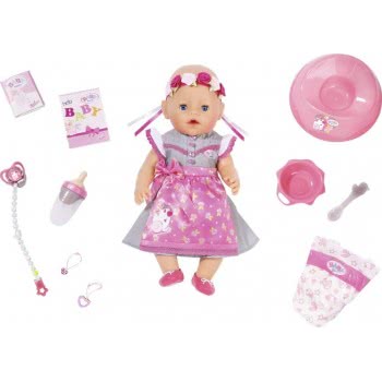 MGA Entertainment Baby Born Soft Touch Dirndl Girl Doll With Lifelike Functions 43 Cm 827451 4001167827451