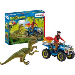 Schleich Διαφυγή Από Βελοσιράπτορα 41466 4059433014333