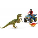 Schleich Quad Escape From Velociraptor 41466 4059433014333