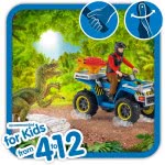 Schleich Quad Escape From Velociraptor 41466 4059433014333