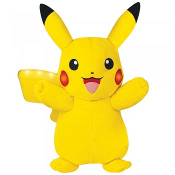 Jazwares Pokemon Λούτρινο 25Cm Με Ήχο Και Φως Pikachu JW000105 889933978347