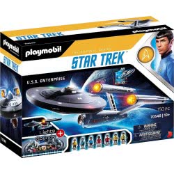 Playmobil Star Trek U.S.S. Enterprise Ncc-1701, With Ar App, Light Effects And Original Sounds 70548 4008789705488