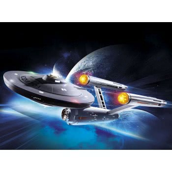 Playmobil Star Trek U.S.S. Enterprise Ncc-1701, Ar App, Light Effects And Original Sounds 70548 4008789705488