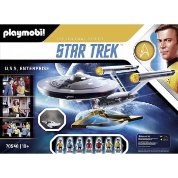 Playmobil Star Trek U.S.S. Enterprise Ncc-1701, Ar App, Light Effects And Original Sounds 70548 4008789705488