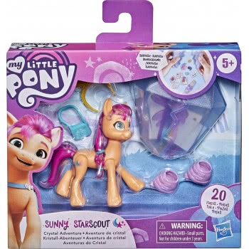 Hasbro My Little Pony Crystal Adventure Ponies Sunny Starscout F1785 / F2454 5010993836611