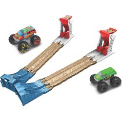 Mattel Hot Wheels Monster Truck Double Catastrophic Game GYC80 887961968514