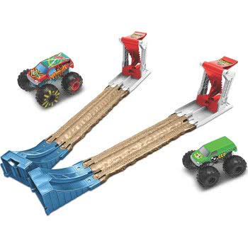 Mattel Hot Wheels Monster Truck Double Catastrophic Game GYC80 887961968514