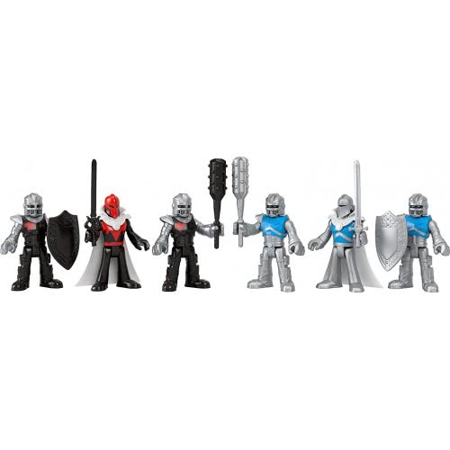 Mattel Imaginext Battle Castle Pack, A Total Of 6 Seats Ιππότες - Φιγούρες Μάχης Multipack HCG46 194735009657