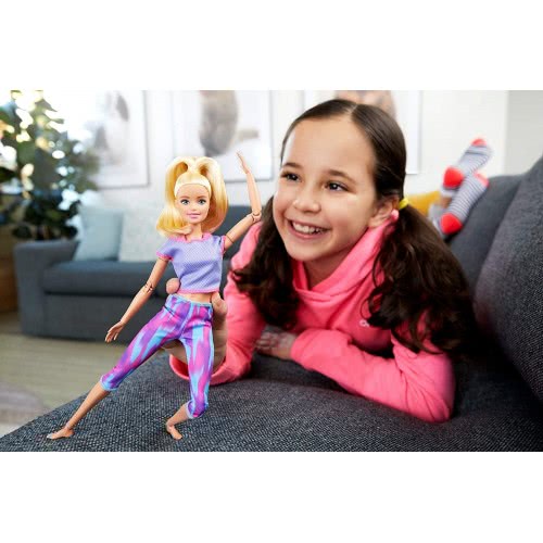 Mattel Barbie NEW Performance Moves Purple Dye Pants Blonde Doll FTG80 / GXF04 887961954951