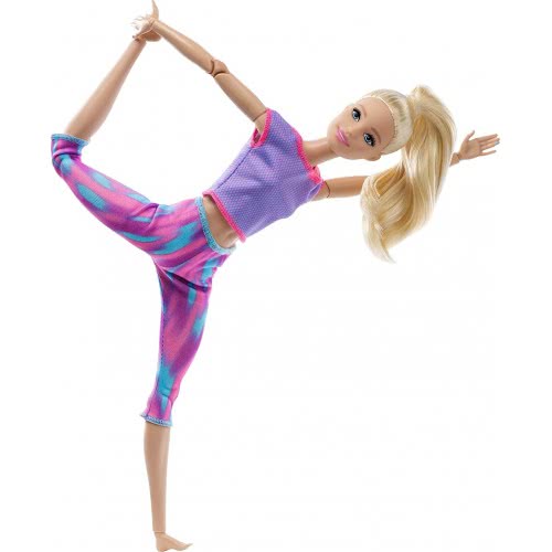 Mattel Barbie NEW Performance Moves Purple Dye Pants Blonde Doll FTG80 / GXF04 887961954951