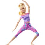 Mattel Barbie Νέες Αμέτρητες Κινήσεις Purple Dye Pants Blonde Doll FTG80 / GXF04 887961954951