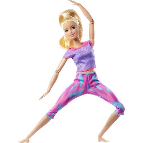 Mattel Barbie NEW Performance Moves Purple Dye Pants Blonde Doll FTG80 / GXF04 887961954951