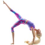 Mattel Barbie NEW Performance Moves Purple Dye Pants Blonde Doll FTG80 / GXF04 887961954951