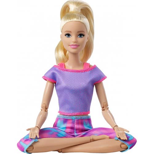 Mattel Barbie NEW Performance Moves Purple Dye Pants Blonde Doll FTG80 / GXF04 887961954951