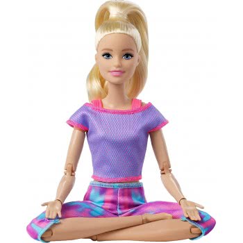 Mattel Barbie NEW Performance Moves Purple Dye Pants Blonde Doll FTG80 / GXF04 887961954951