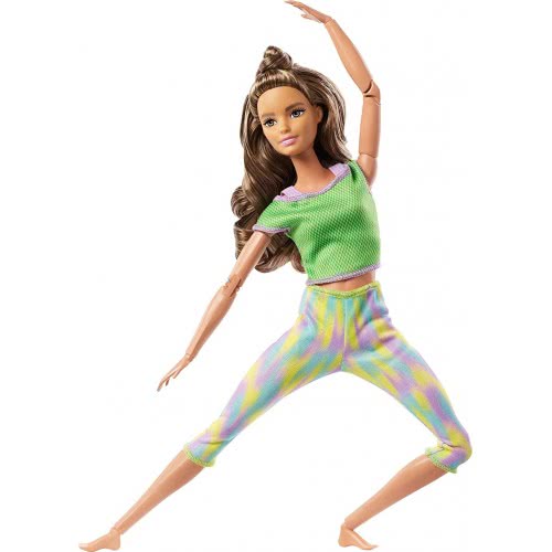 Mattel Barbie Νέες Αμέτρητες Κινήσεις Green Dye Pants Doll FTG80 / GXF05 887961954968