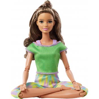 Mattel Barbie Νέες Αμέτρητες Κινήσεις Green Dye Pants Doll FTG80 / GXF05 887961954968