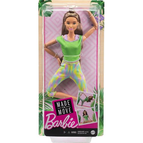 Mattel Barbie Νέες Αμέτρητες Κινήσεις Green Dye Pants Doll FTG80 / GXF05 887961954968
