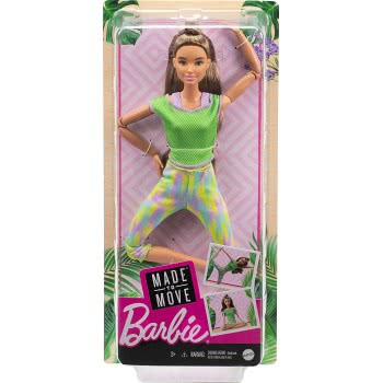 Mattel Barbie Νέες Αμέτρητες Κινήσεις Green Dye Pants Doll FTG80 / GXF05 887961954968