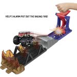 Mattel Hot Wheels Monster Trucks Hero Play Fire Through GYL09 / GYL12 887961974768