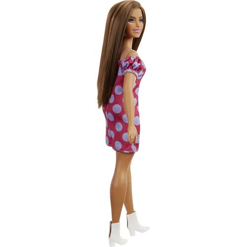 Mattel Barbie Fashionistas 171 Με Ροζ Πουά Φόρεμα FBR37 / GRB62 887961900354