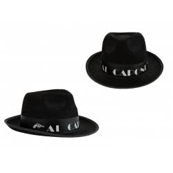 fun world Καπέλο Al Capone Μαύρο 3527 5212007511808