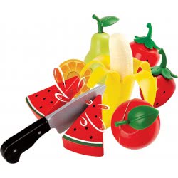 Hape Playfully Delicious Healthy Fruit Set Φρούτα E3171 6943478030817