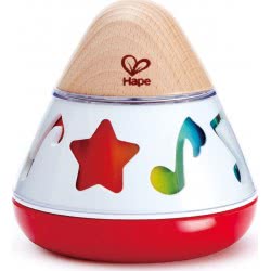 Hape Early Melodies Rotating Music Box - Wooden Musical Toy E0332 6943478017719