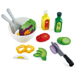 Hape Playfully Delicious Ξύλινο Σετ Σαλάτα Healthy Salad E3174 6943478030848