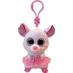 ty MOUSE WITH TUTU WHITE CLIP 8,5CM 1607-35246 008421352463