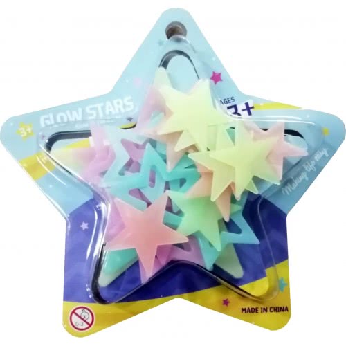 Toys-shop Choice Glow Stars Φωσφορούχα Αστέρια Δωματίου JZ074749 6990521747499
