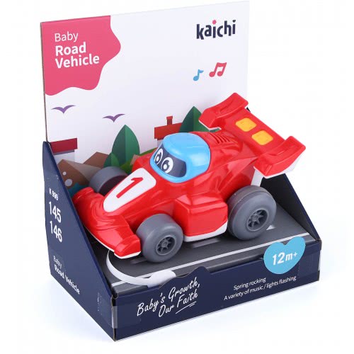 Toys-shop Choice Kaichi Baby Road Vehicle Formula With Lights And Sounds JM087902 6990521879022