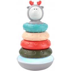 Toys-shop Choice Kaichi Πυραμίδα Φωτιζόμενη Με Μουσικούς Κρίκους JM087908 6990521879084