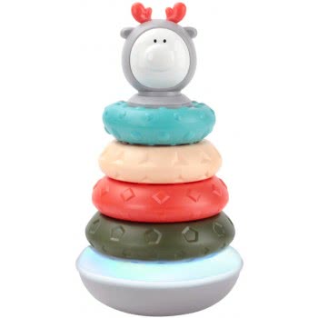Toys-shop Choice Kaichi Πυραμίδα Φωτιζόμενη Με Μουσικούς Κρίκους JM087908 6990521879084